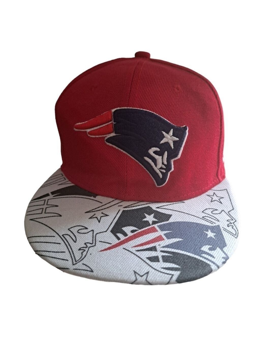 General Merchandise NEW ERA FITS NFL PATRIOTS adjustable cap hat snap back red